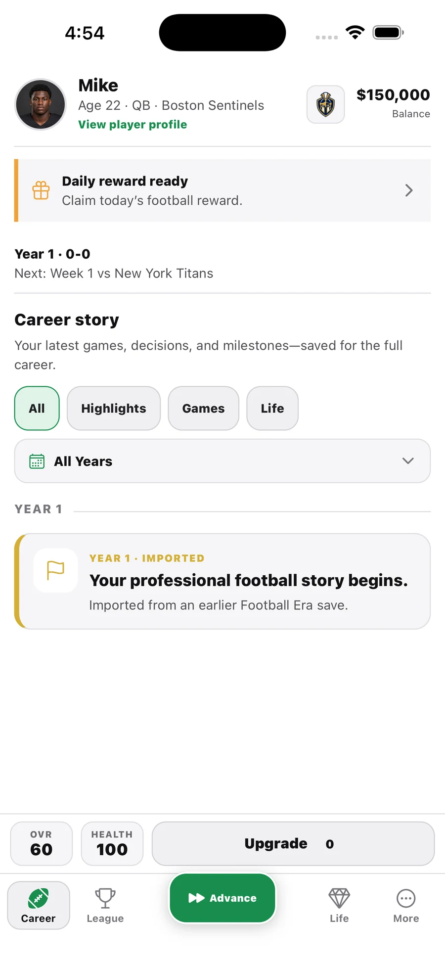 Football Era app preview